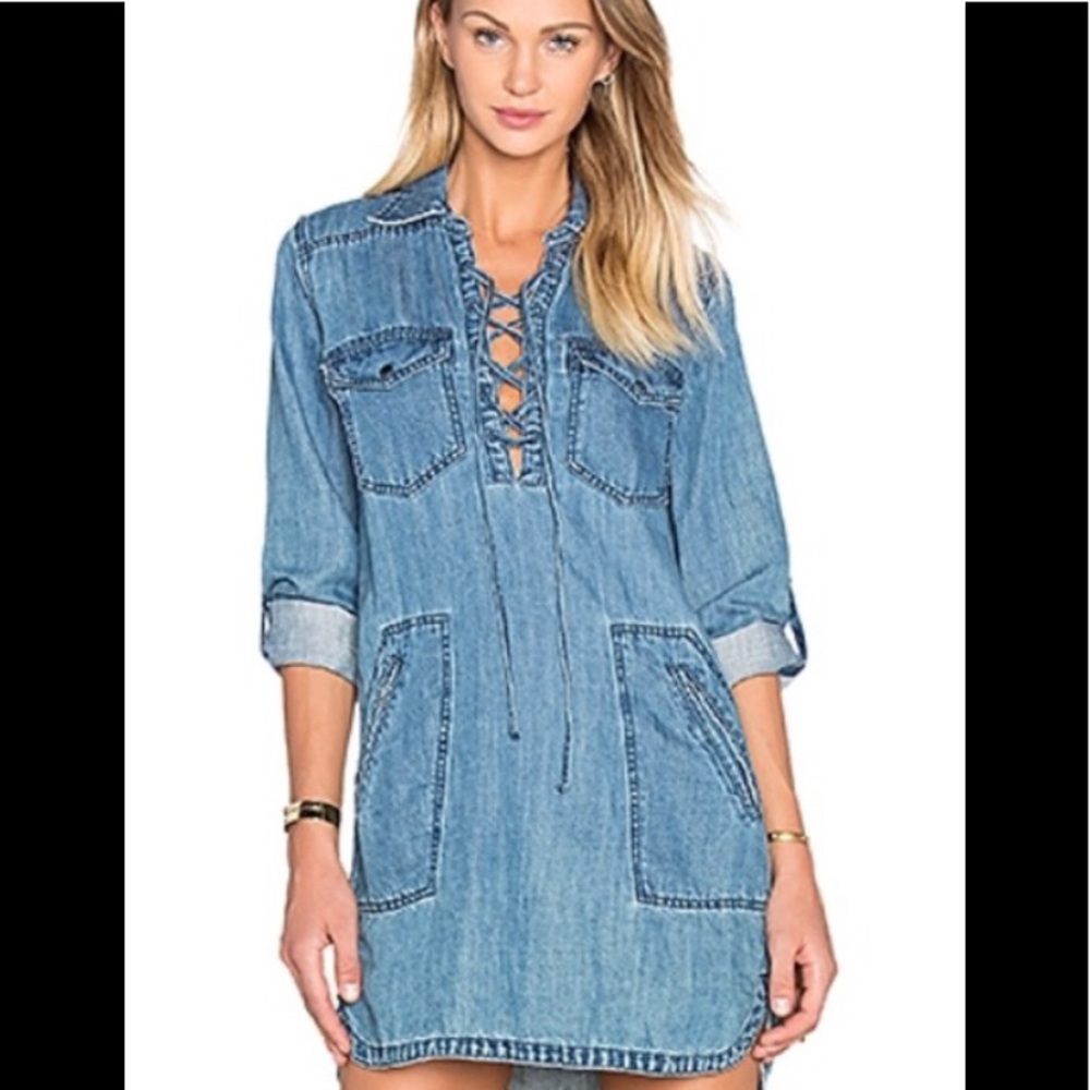 Blank NYC Denim Dress size S